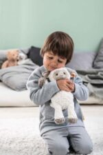 Steiff 073946 Soft Cuddly Friends Lita lamb, white/tau - Image 7
