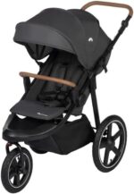 Bebeconfort Cloudy, All-Terrain Pushchair, 0 – 4 Years (max. 22kg), Reclining Baby Stroller, Fast Folding, 3 Large Air Wheels, Adjustable Handlebar, Spacious Storage Basket, Mineral Graphite