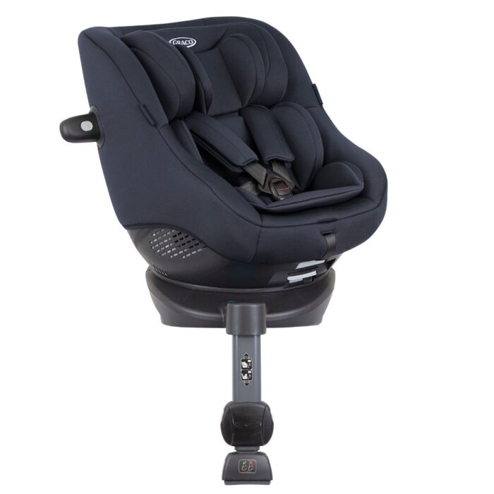 Graco Turn2Me i-Size R129 – 360° Rotating ISOFIX Car Seat from Birth to 4 Years (40–105 cm), Rear & Forward Facing, Navy - Image 4