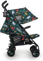 Cosatto Supa 3 Pushchair with Footmuff – Lightweight Stroller from Birth to 25Kg - Easy, Compact, Umbrella Fold, Large Shopping Basket, Carry Handle Footmuff (Old Macdonald)