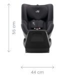 BRITAX RÖMER DUALFIX Plus – 360° Rotating i-Size Car Seat (40–105 cm), ISOFIX with Newborn Insert, Birth–4 Years, Space Black - Image 7