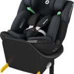 Maxi-COSI Emerald S i-Size – 360° Swivel Baby Car Seat 0–12 Years (40–150cm), ISOFIX, Rear Facing, G-Cell Side Impact Protection, Tonal Black