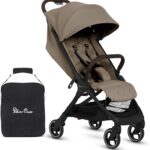 Silver Cross - Clic 2 Compact Stroller & Travel Bag - Travel Stroller For Life On The Go - Foldable & Lightweight - Suitable From Birth To 4 years - Cobble