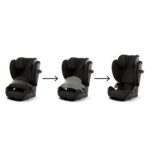 CYBEX Gold Pallas G3 i-Size Child Seat, 76–150 cm, from Approx. 15 Months to Around 12 Years (Approx. 9–50 kg), Magic Black - Image 7