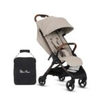 Silver Cross - Clic 2 Compact Stroller & Travel Bag - Travel Stroller For Life On The Go - Foldable & Lightweight - Suitable From Birth To 4 years - Cobble