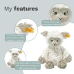Steiff 073946 Soft Cuddly Friends Lita lamb, white/tau - Image 5