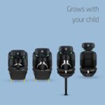 Maxi-COSI Emerald S i-Size – 360° Swivel Baby Car Seat 0–12 Years (40–150cm), ISOFIX, Rear Facing, G-Cell Side Impact Protection, Tonal Black - Image 6