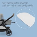 Maxi COSI Zelia Select Trio, Baby Stroller 3 in 1 with Car Seat, 0-4 Years (0-22 kg), One-Hand Fold, Compact and Reversible Puschair Travel System, with CabrioFix S i-Size Baby Car Seat, Grey