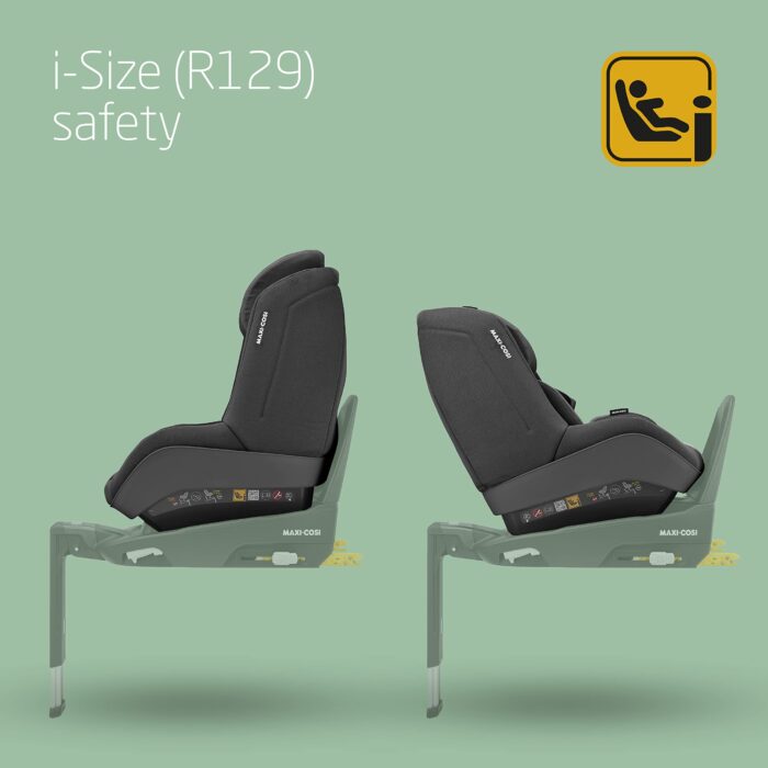 Maxi-Cosi Pearl Pro2 i-Size – Rear Facing R129 Car Seat 6 Months–4 Years (67–105 cm), 4 Recline Positions, Easy-In Harness, Authentic Black - Image 12