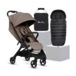 Silver Cross - Clic 2 Compact Stroller & Travel Bag - Travel Stroller For Life On The Go - Foldable & Lightweight - Suitable From Birth To 4 years - Cobble