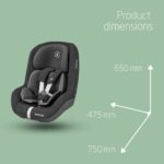Maxi-Cosi Pearl Pro2 i-Size – Rear Facing R129 Car Seat 6 Months–4 Years (67–105 cm), 4 Recline Positions, Easy-In Harness, Authentic Black - Image 7