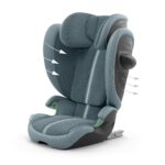 CYBEX Gold Solution G2 Plus – Child Car Seat 3–12 Years (100–150 cm), Up to 50 kg, ISOFIX Compatible, Stormy Blue - Image 7