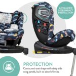 Cosatto All in All Rotate 360° Swivel Spin Car Seat - Group 0+123, 0-36 kg, 0-12years, ISOFIX, ERF, Anti-Escape (Beep Beep) - Image 3