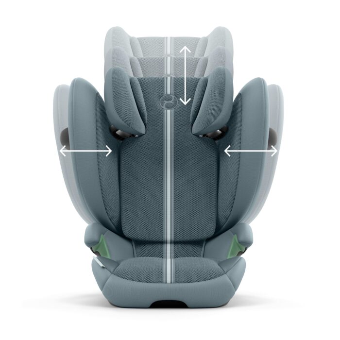 CYBEX Gold Solution G2 Plus – Child Car Seat 3–12 Years (100–150 cm), Up to 50 kg, ISOFIX Compatible, Stormy Blue - Image 8