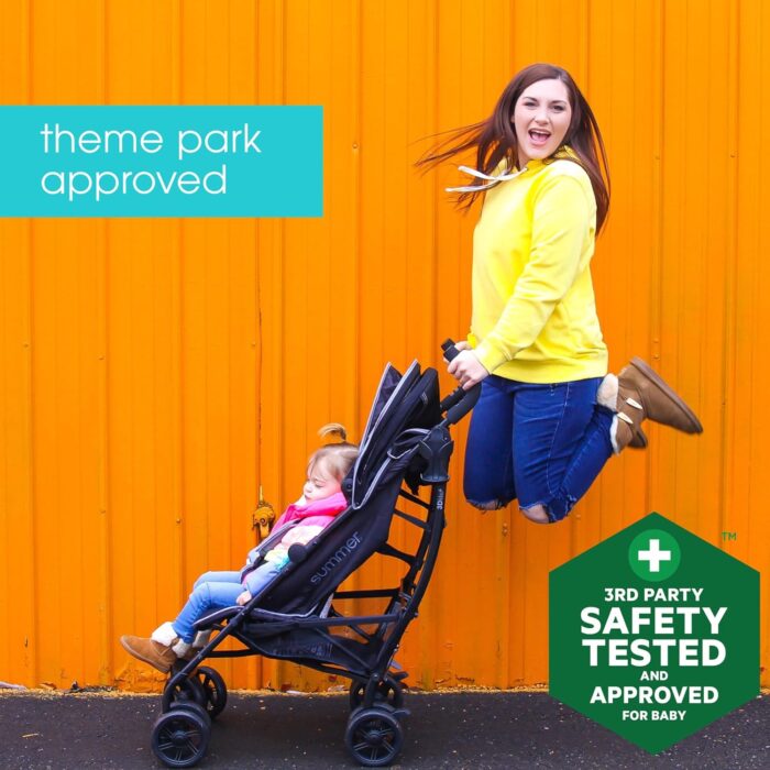 Summer 3Dlite+ Convenience Stroller, Matte Black