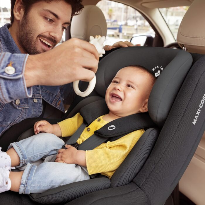 Maxi-Cosi Pearl Pro2 i-Size – Rear Facing R129 Car Seat 6 Months–4 Years (67–105 cm), 4 Recline Positions, Easy-In Harness, Authentic Black - Image 5