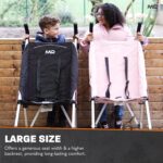 MobiQuip XL Disability Pushchair, Blue - Special Needs Stroller for Older Children up to 50kg - Lightweight Folding Aluminium Frame - Adjustable Footplate & 5-Point Harness - Smooth & Portable